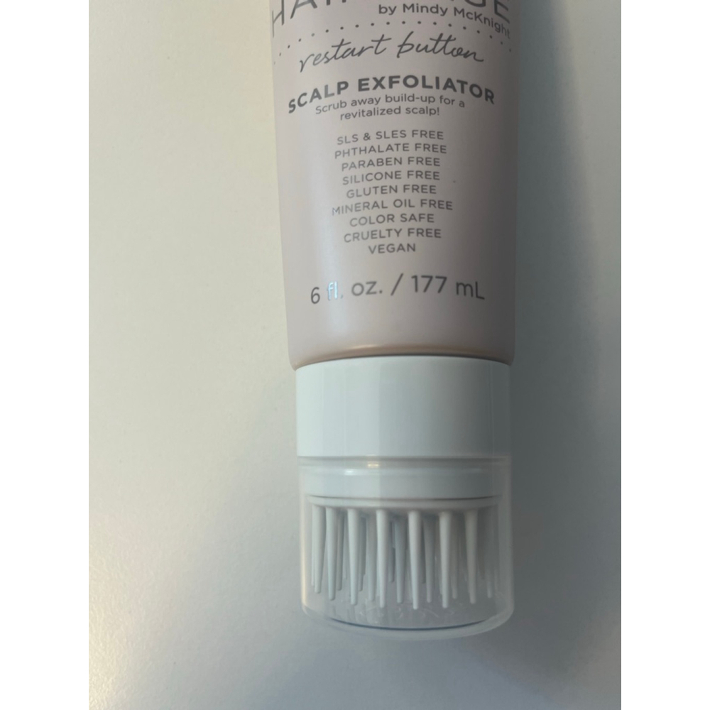 Women's Hairitage Restart Button Scalp Exfoliator 6 fl oz Beige White - Picture 3 of 7